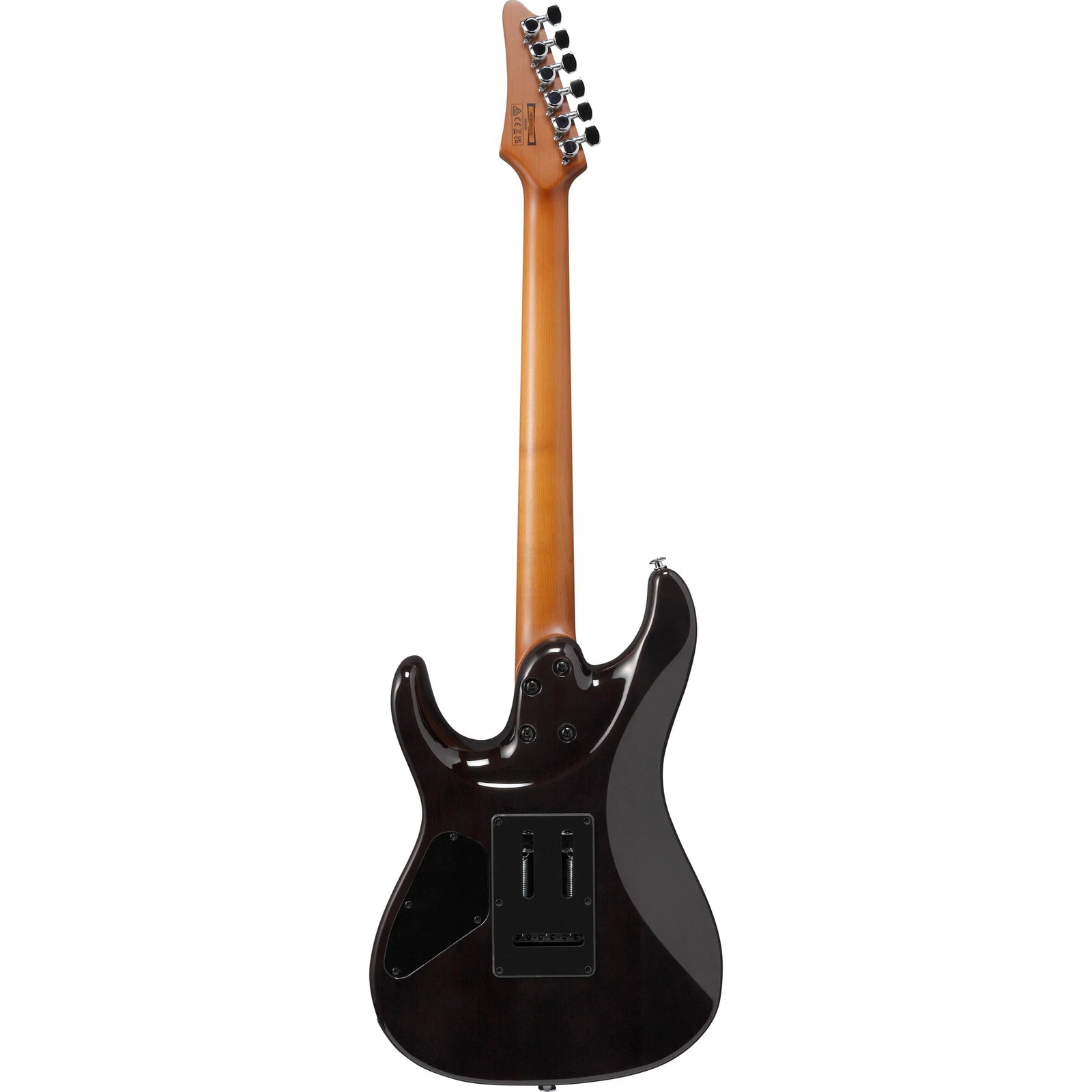 Ibanez AZ24S1F AZ Standard 6-String Electric Guitar – Transparent Black Sunburst