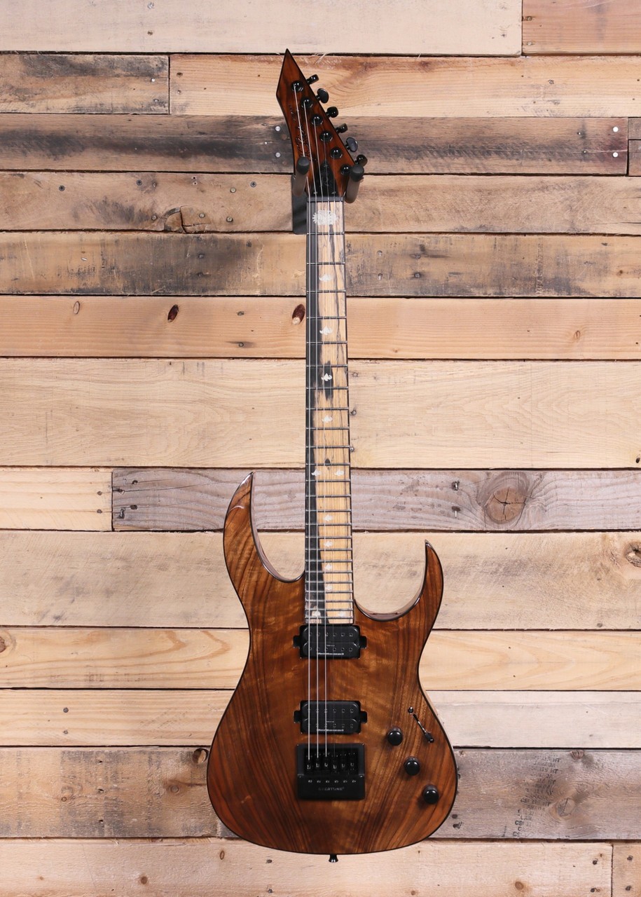 BC Rich Shredzilla Prophecy Archtop Electric Guitar Walnut w/ EverTune