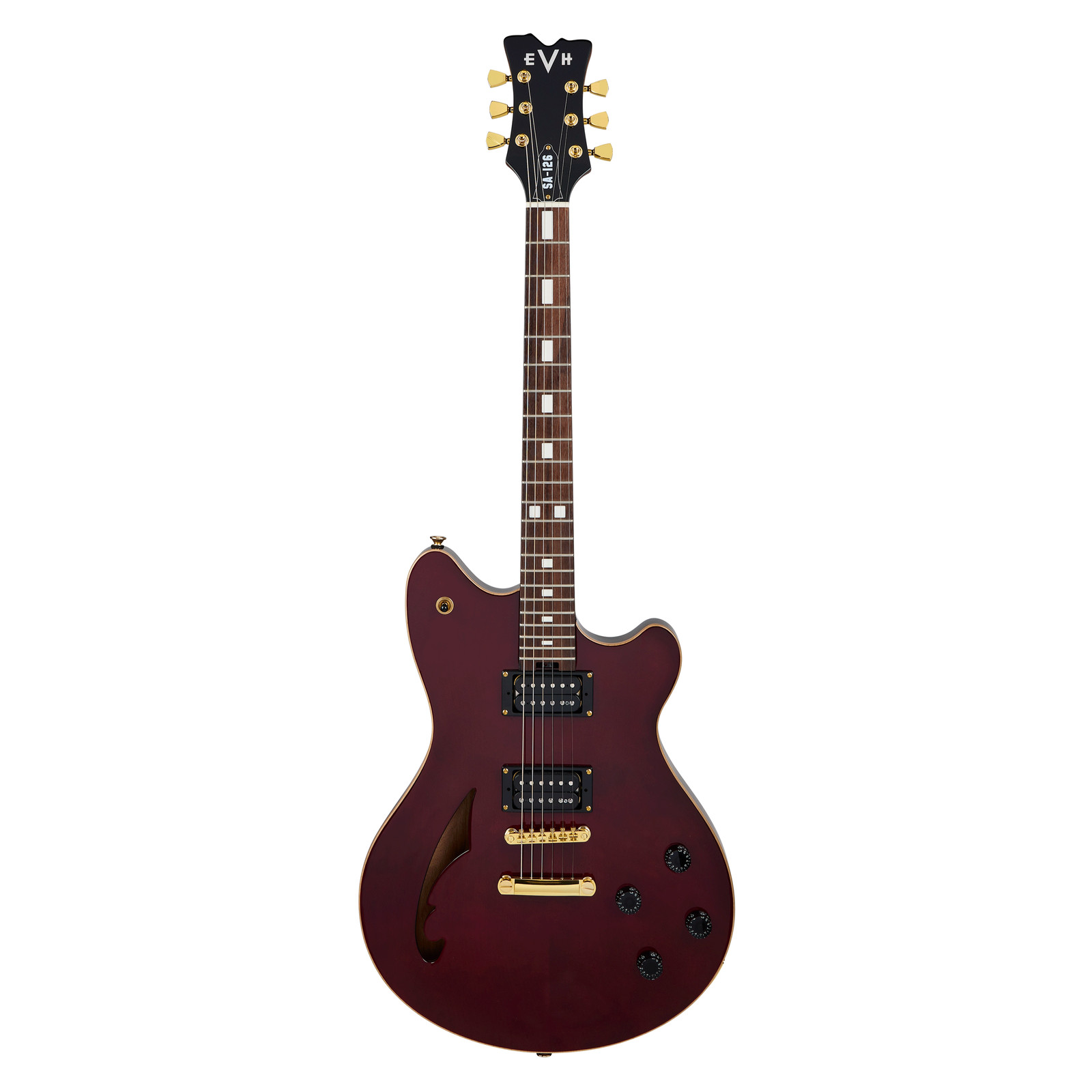 Used EVH SA-126 Standard Electric Guitar – Wine Red w/ Rosewood FB
