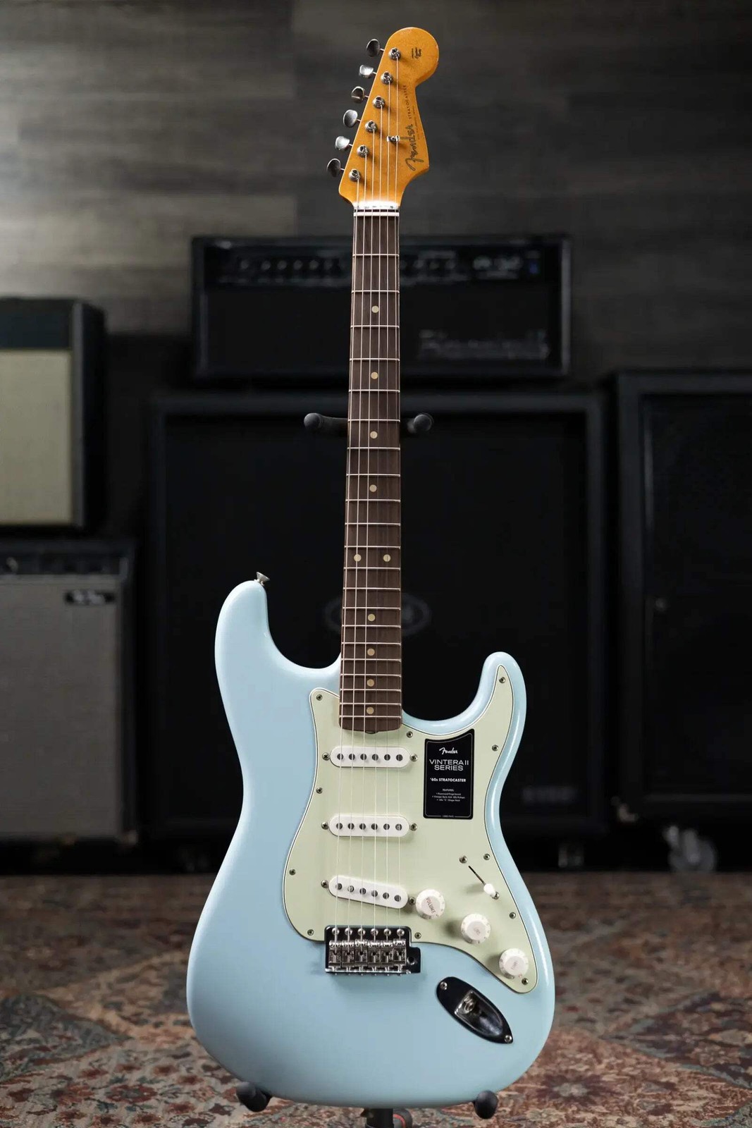 Fender Limited Edition Vintera II Road Worn ’60s Stratocaster Electric Guitar –