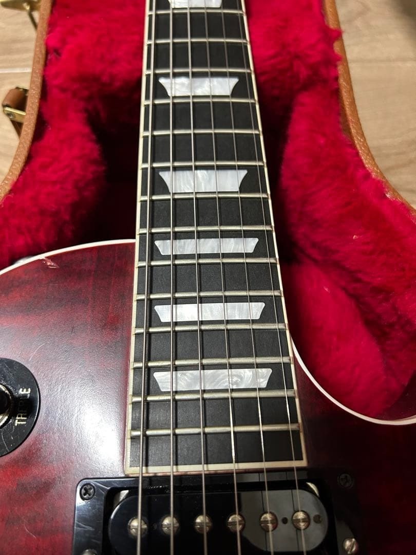 GIBSON Les Paul Signature Player Plus Red Electric Guitar