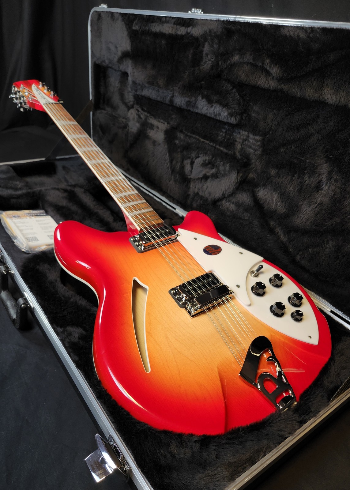 Rickenbacker 360/12 FireGlo 12-String Hollowbody Guitar, Stereo, HSC