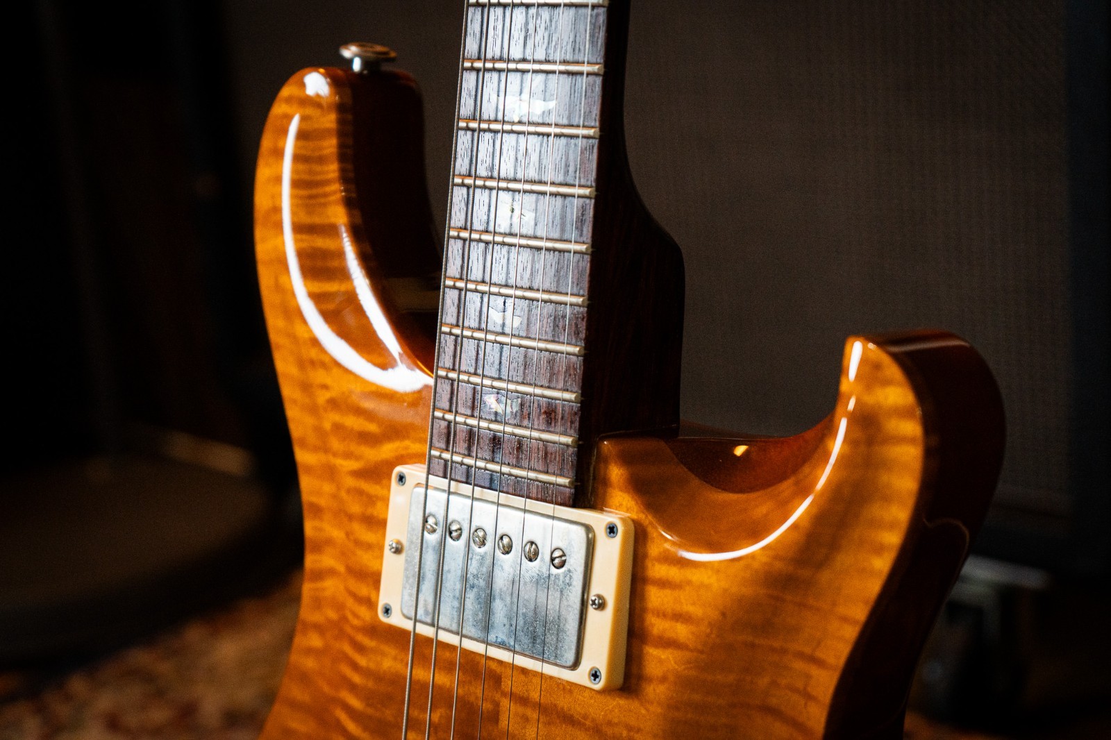 PRS McCarty 1998 – Amber – Made in USA – Rosewood Neck – w/ OHSC & Paperwork