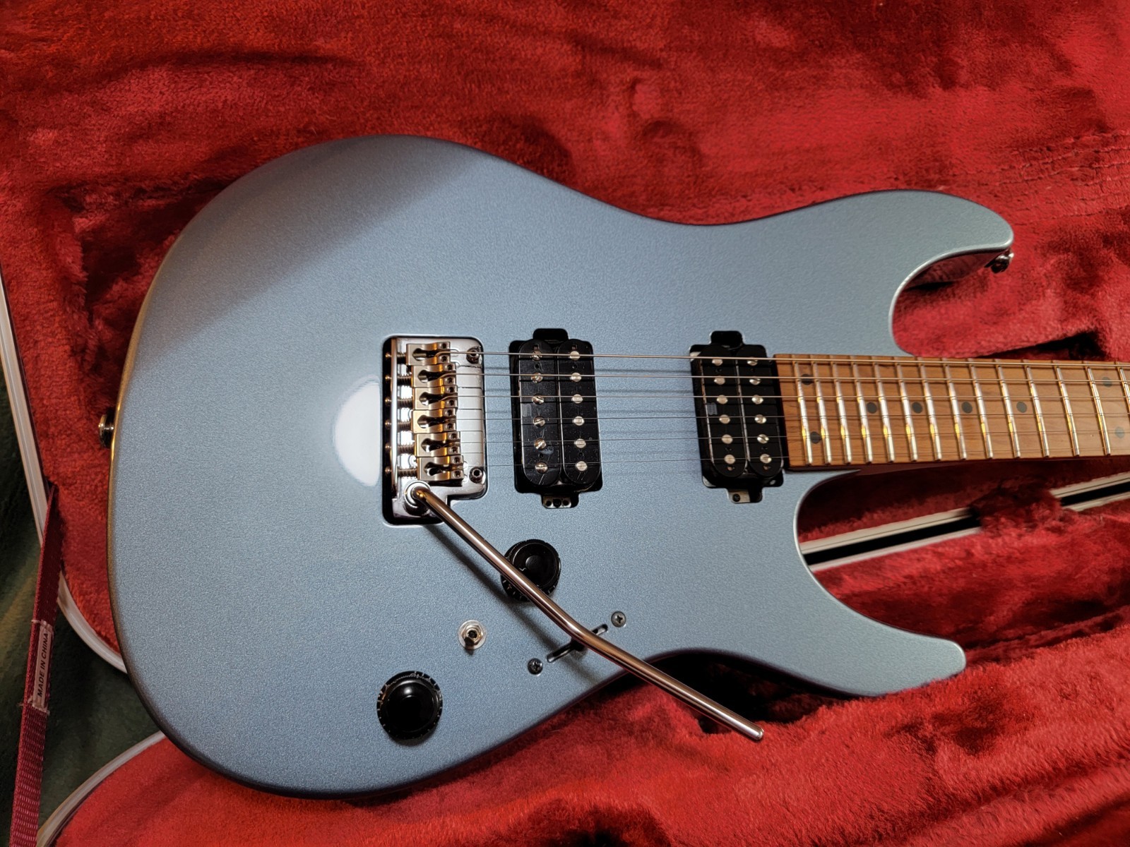 Ibanez Az2402 Prestige Electric Guitar – Ice Blue Metallic