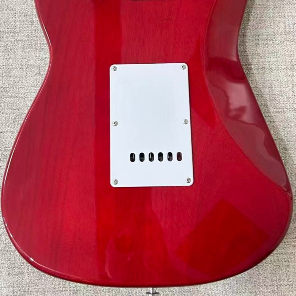 MOD Burl Maple Double-cut Sunburst Electric Guitar Floyd Rose Tremolo SSH Pickup