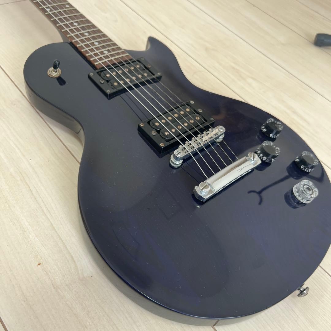 Aria Pro II PE-40 Dark Blue Les Paul Type Electric Guitar Shipping From Japan