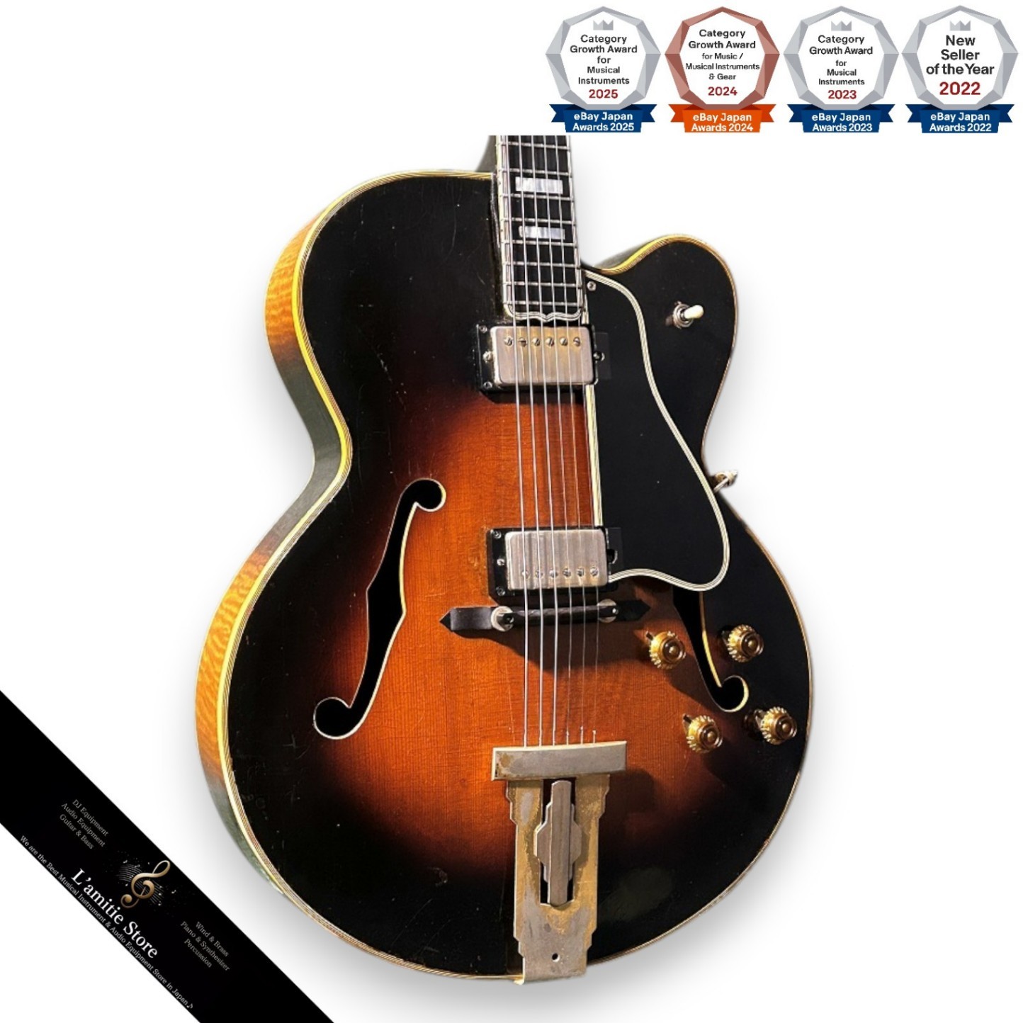 Gibson 1951 L5SEC Electric Guitar Vintage FullBody Model 0% Financing