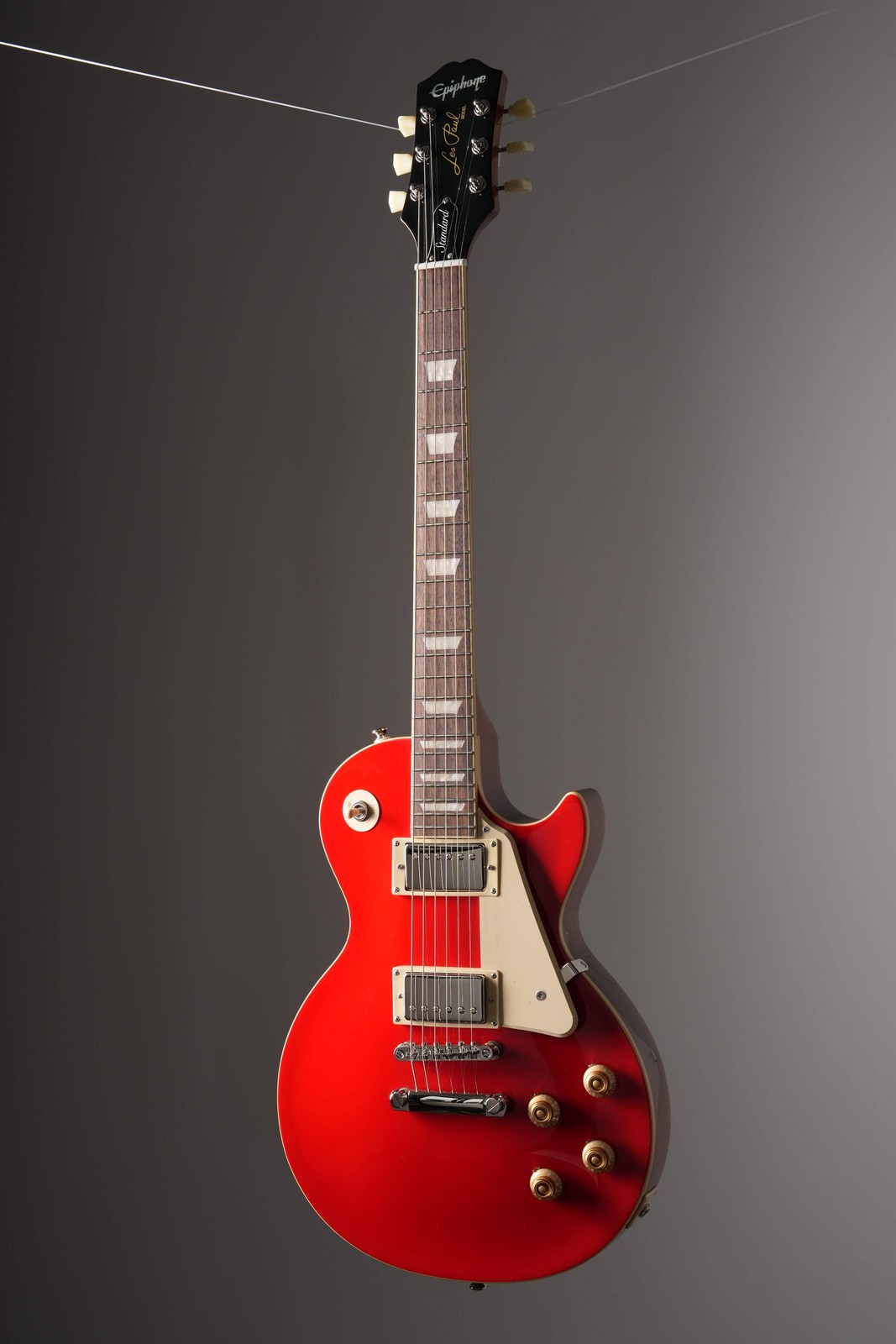Epiphone Les Paul Standard 50s Electric Guitar – Cardinal Red, w/ Original Gig B