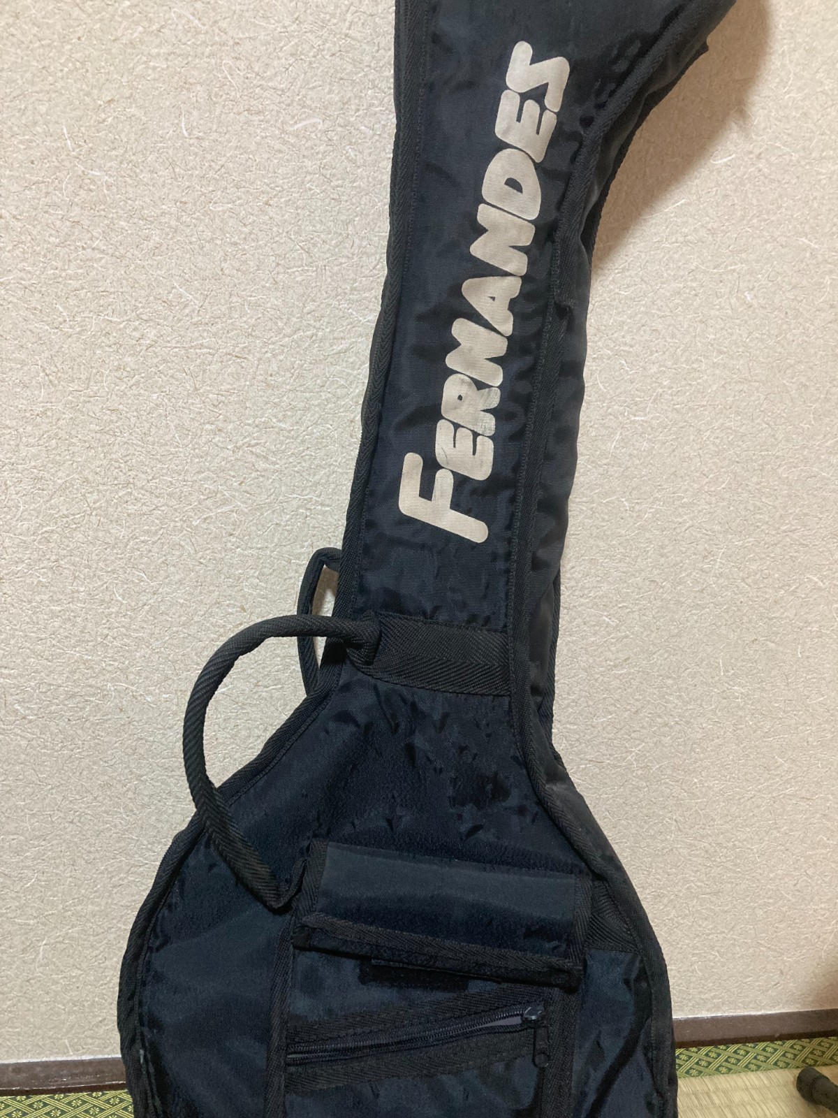 FERNANDES ZO-3 Electric Guitar With Built-In Amplifier Japan Black Zosan w/Case