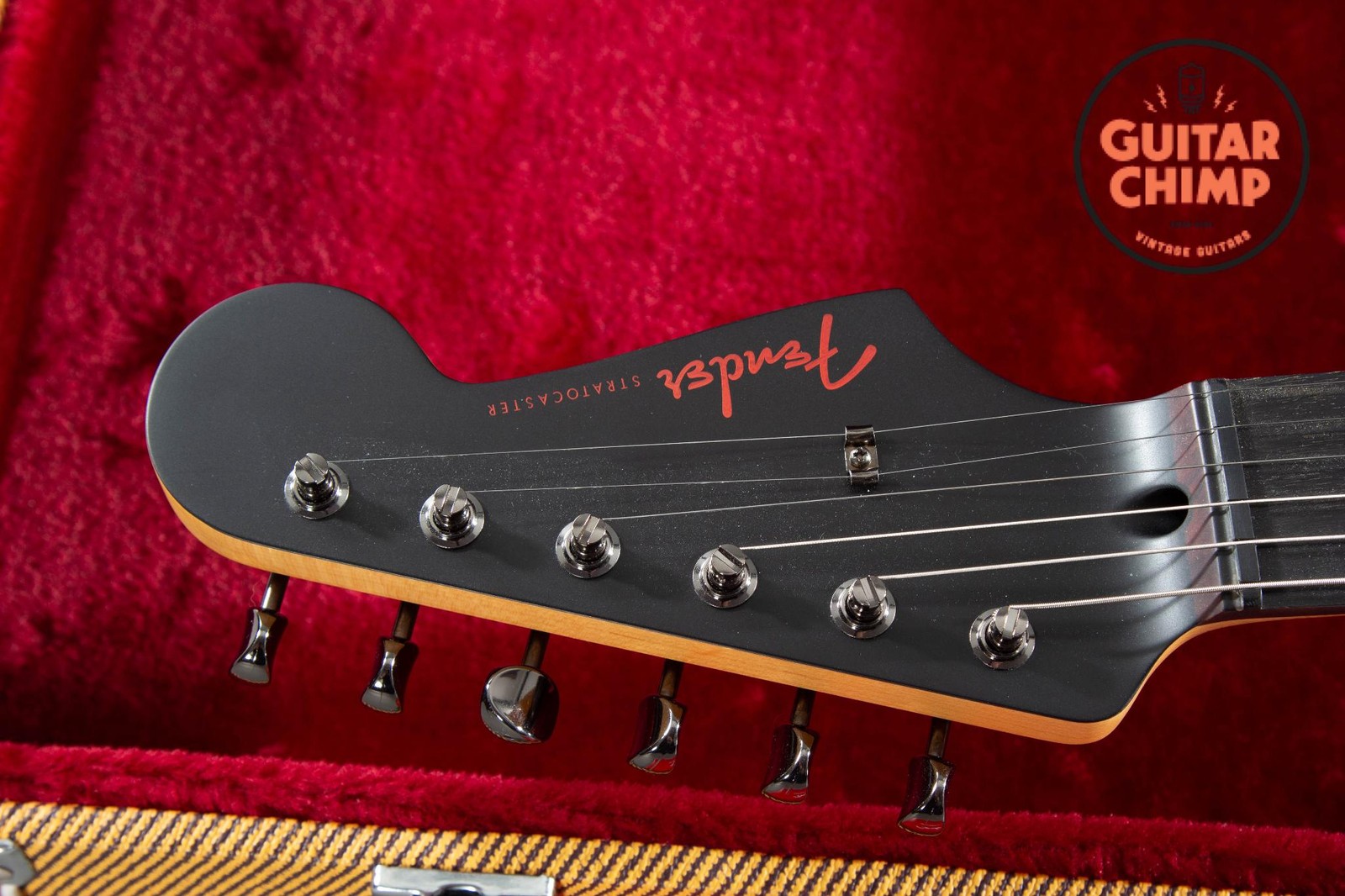 2025 Fender MIJ Japan Limited Hybrid II Noir Stratocaster Black Tweed HSC
