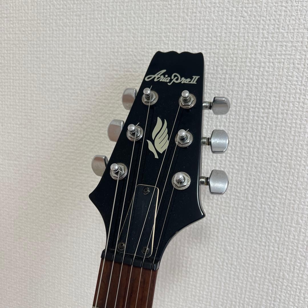 Aria Pro II PE-40 Dark Blue Les Paul Type Electric Guitar Shipping From Japan