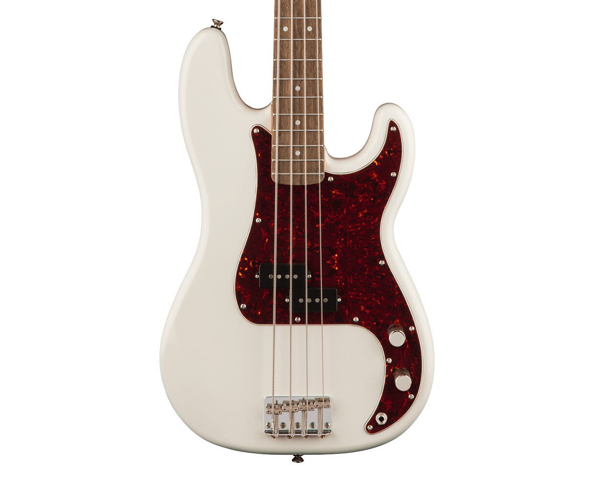 Squier Classic Vibe ’60s Precision Bass – Olympic White w/ Laurel FB