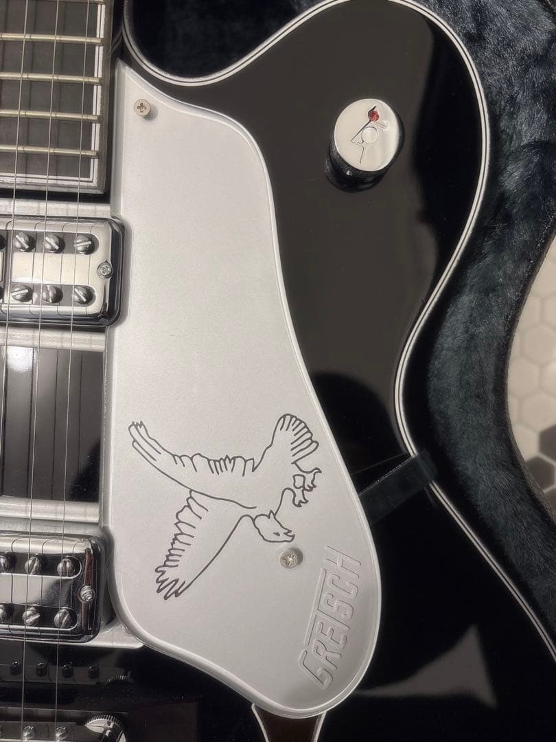 Gretsch Pro Falcon SL BLK Electric Guitar Black 24.6 in Condition
