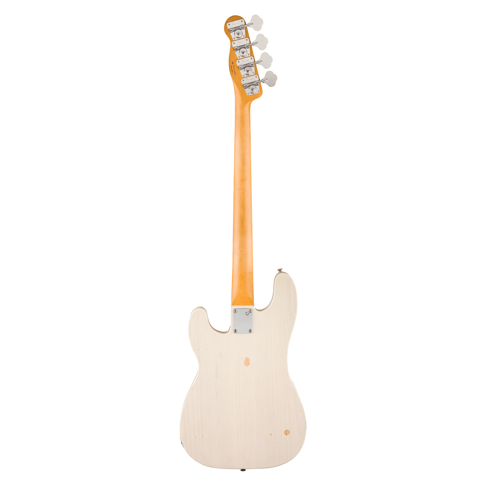 Used Fender Mike Dirnt Road Worn Precision Bass – White Blonde w/Rosewood FB