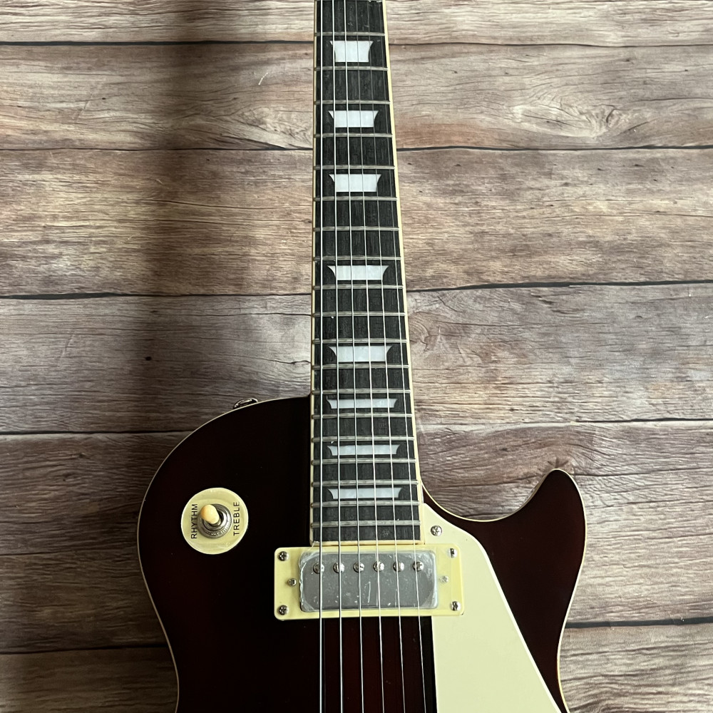 Dark Wine Red Electric Guitar Mini Small Pickups ABR bridge Stainless Frets