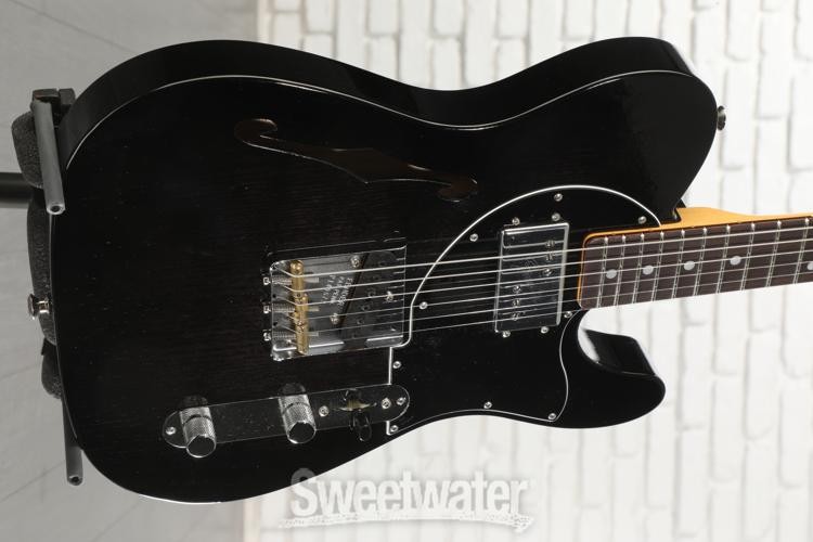 Fender Custom Shop Postmodern Telecaster Electric Guitar – Ebony Transparent,