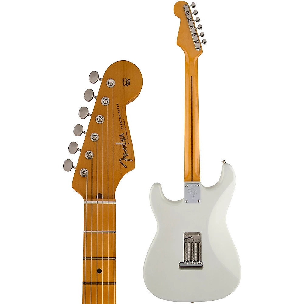Fender Artist Eric Johnson Stratocaster Electric Guitar White Blonde Maple