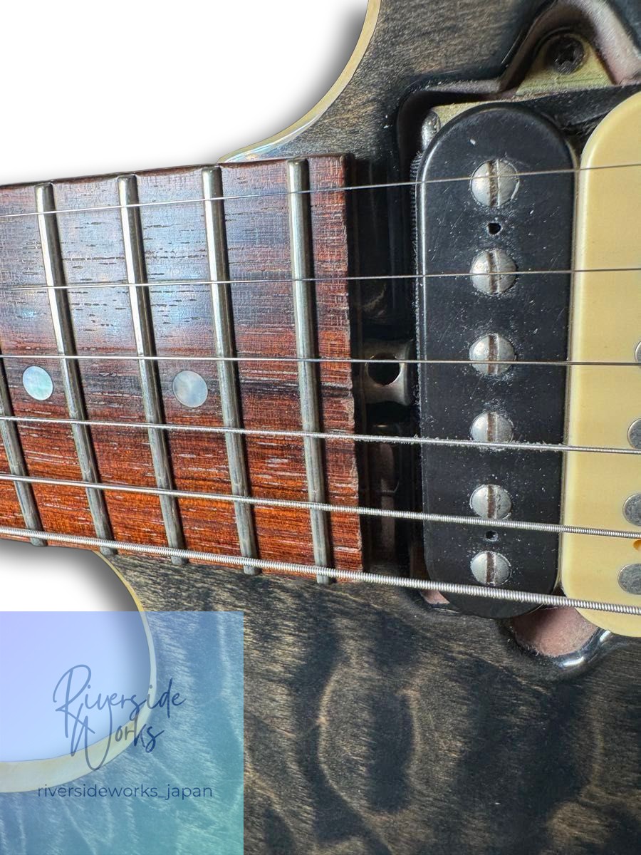 Crews Maniac Sound Ab’s Jacaranda Fretboard Floyd Rose
