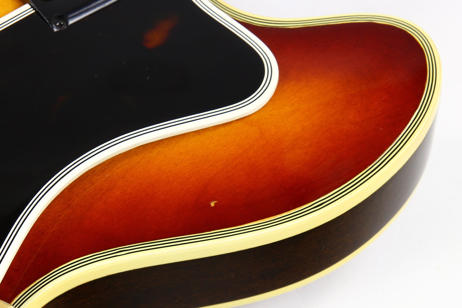 1964 Epiphone Sheraton Sunburst w Original Case | Wide Nut Vintage Kalamazoo