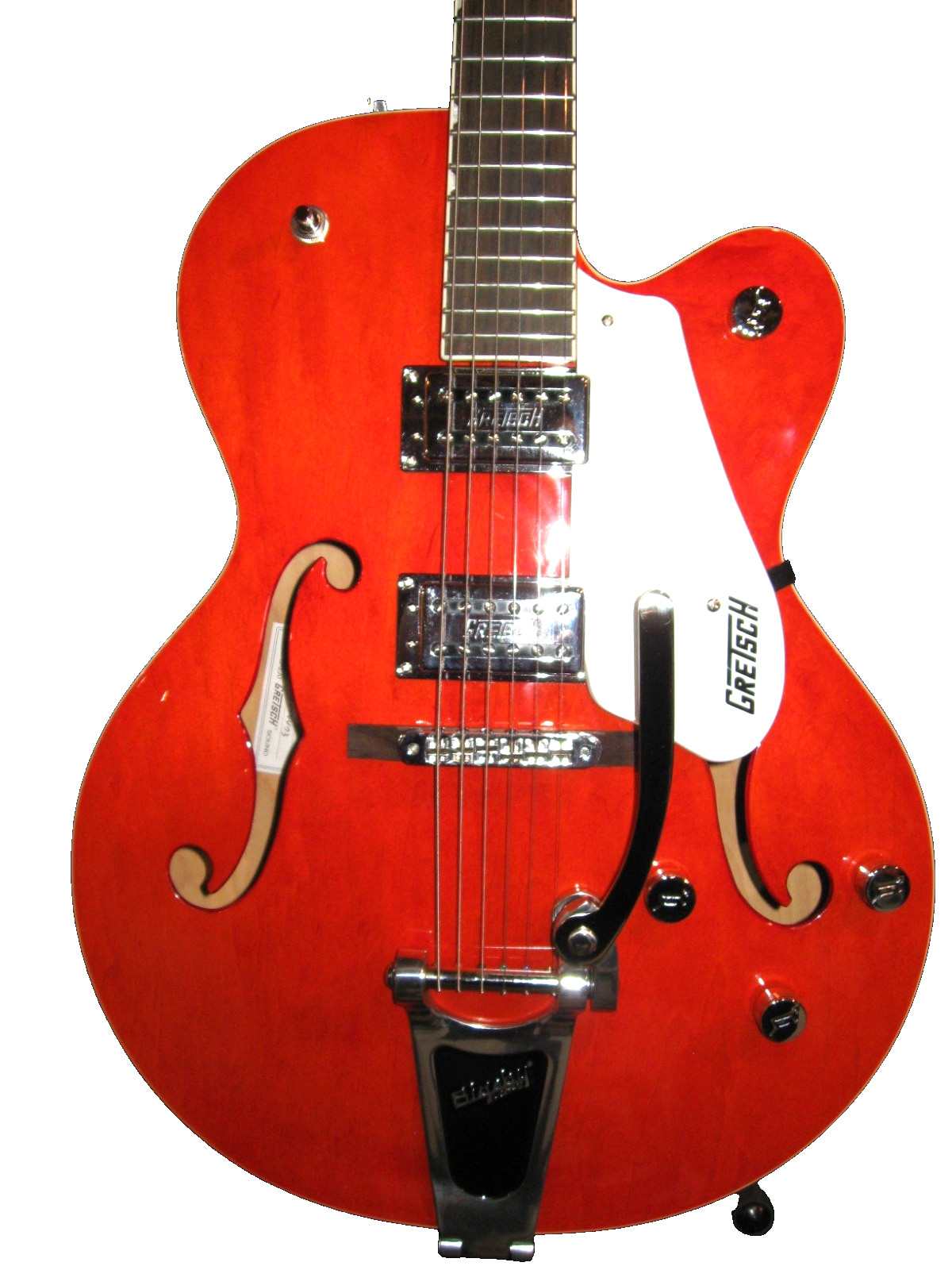 GRETSCH ORANGE G5120 2007 MINT BLACK HARDSHELL CASE #570-10