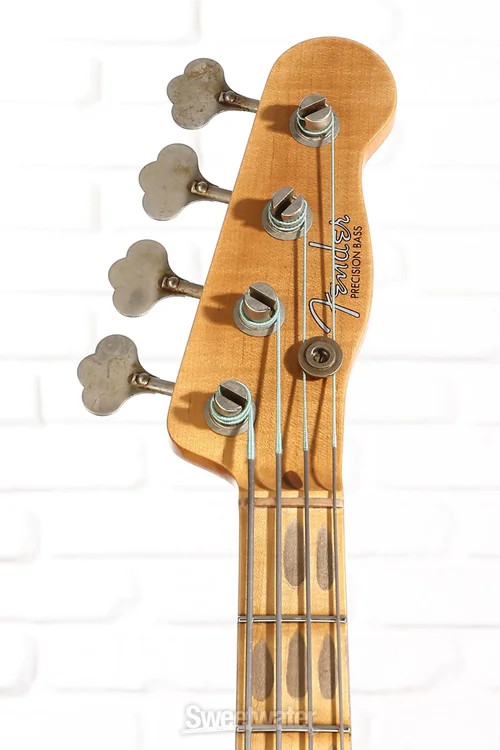 Fender Custom Shop 1951 Precision Bass Journeyman Relic – Burgundy Mist