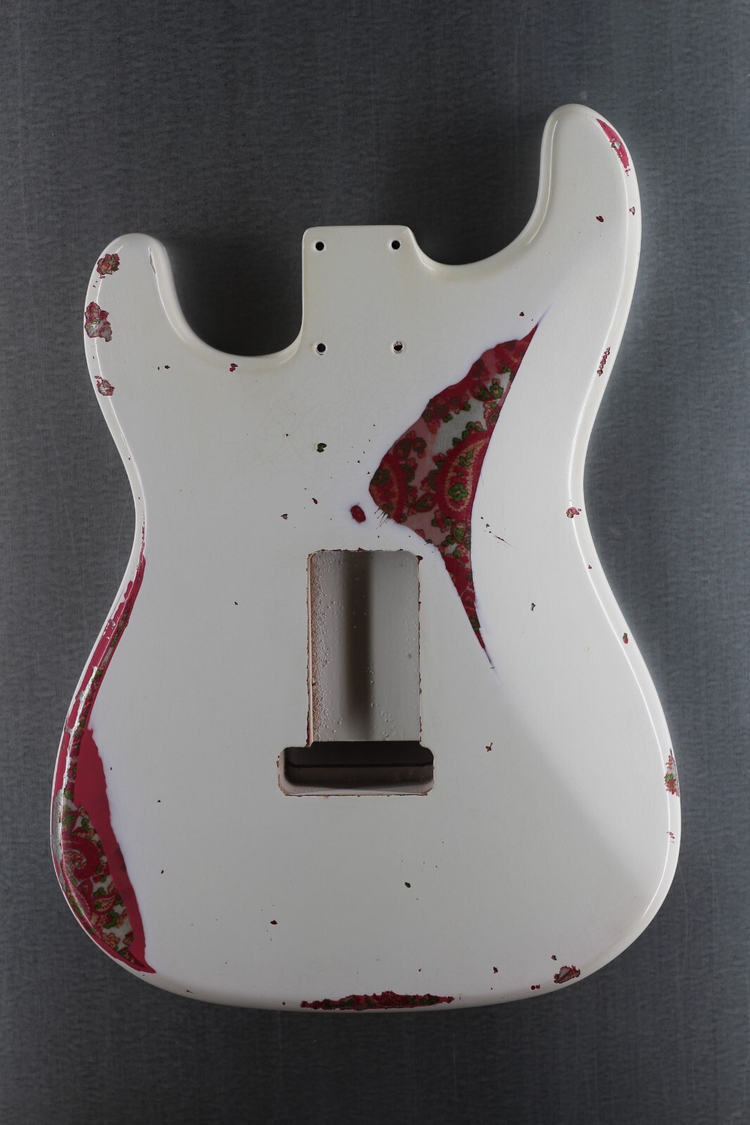 MJT Official Custom Order Vintage Aged Nitro Guitar Body Mark Jenny VTS Paisley
