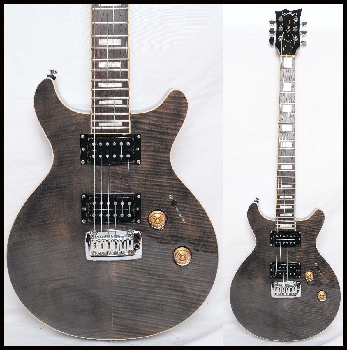 Electric Guitar Grass Roots by ESPG-KT-48 STBK Knight Black 2013 S/N J1307201