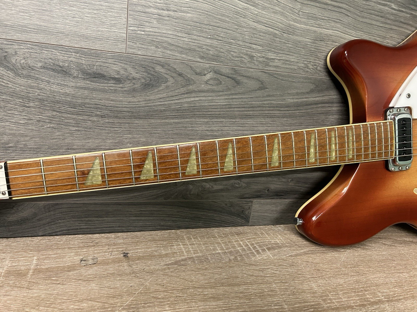 1986 Rickenbacker 360 Fireglo Electric Guitar w/ Case #2697