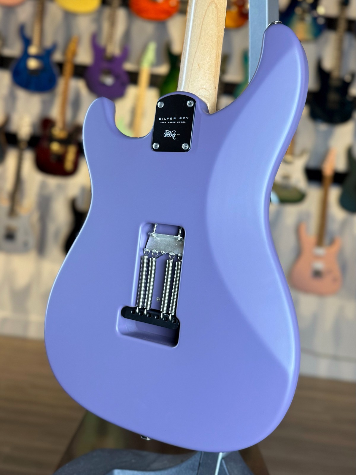 PRS Silver Sky – Black Satin Plum *New Color* – Custom Shop Stratocaster