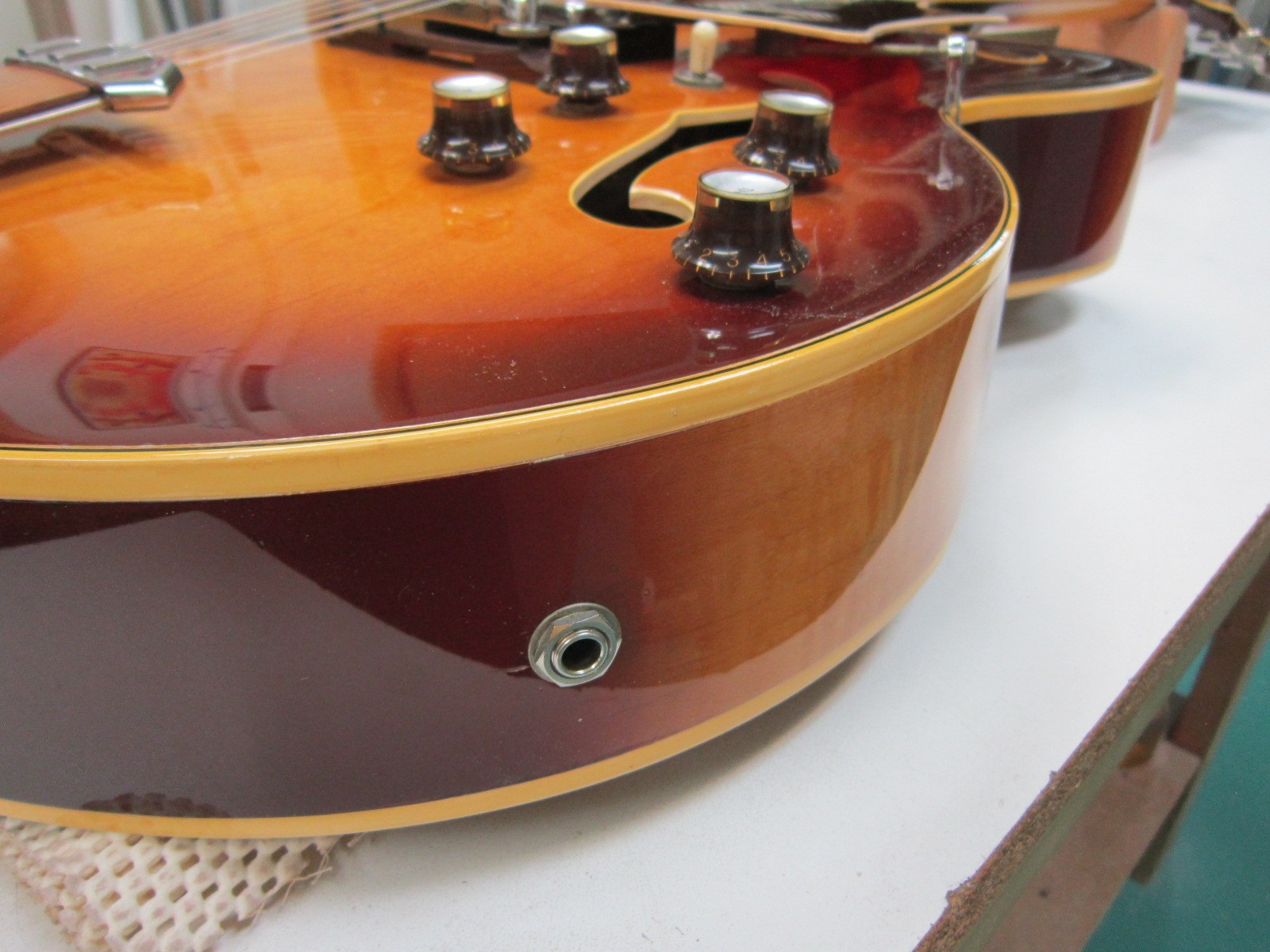 vintage 1965 Tal Farlow archtop jazz guitar pat # paf pickups Mark Campellone L5