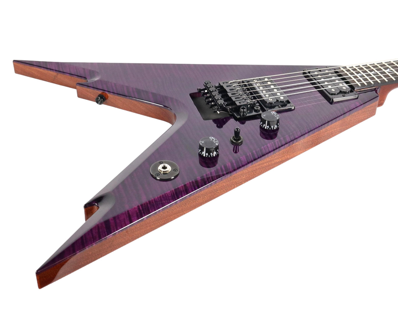 Dean USA Razorback V Floyd Flame Top Prototype Electric Guitar 1/1