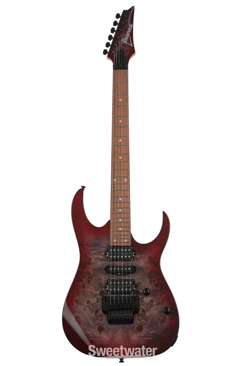 Ibanez RG470PB Electric Guitar – Red Eclipse Burst