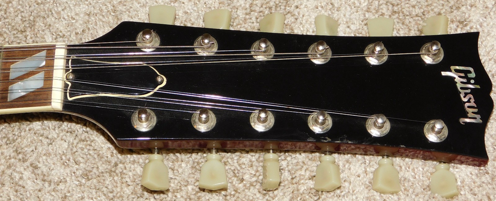 Gibson EDS-1275 Double Neck Electric Guitar 1995 Vintage Cherry