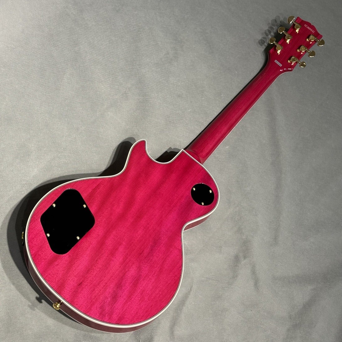 Grass Roots G-LP-CTM-FM SIPI See Thru Pink Electric Guitar Shipping From Japan