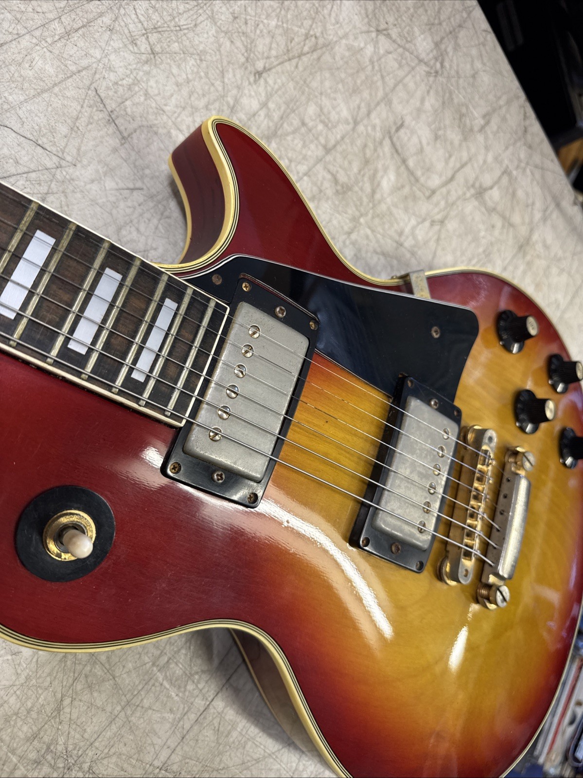 Vintage Ibanez Made Les Paul Lawsuit Bolt Neck “GRANT” Labeled Guitar 1970s