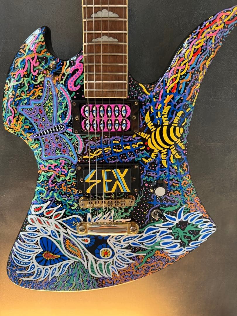 K.Garage Mockingbird Bass Hide X Japan Silent Jealousy Custom Repaint Used
