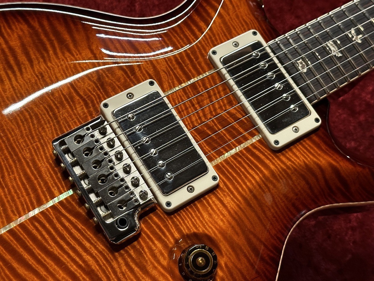 Paul Reed Smith(PRS) Santana Signature Model 10Top Smoked Orange w/case USED