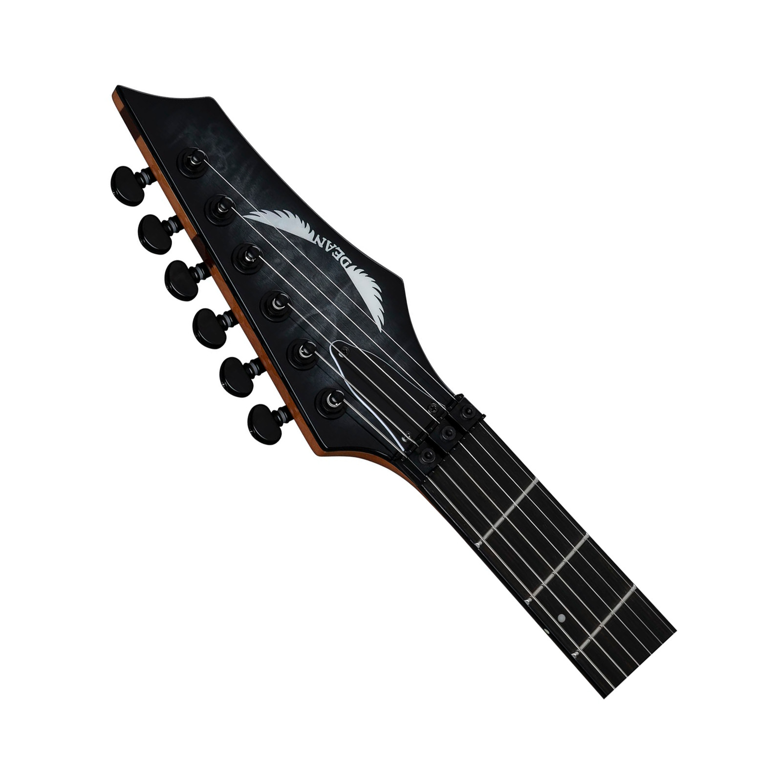 Dean Exile Select Floyd Neck Thru Archtop – Satin Black Burst – Open Box