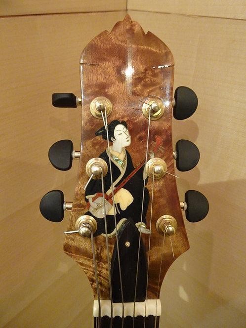 Oracle Of Guitars Burl Maple Benedettopu Safe delivery from Japan