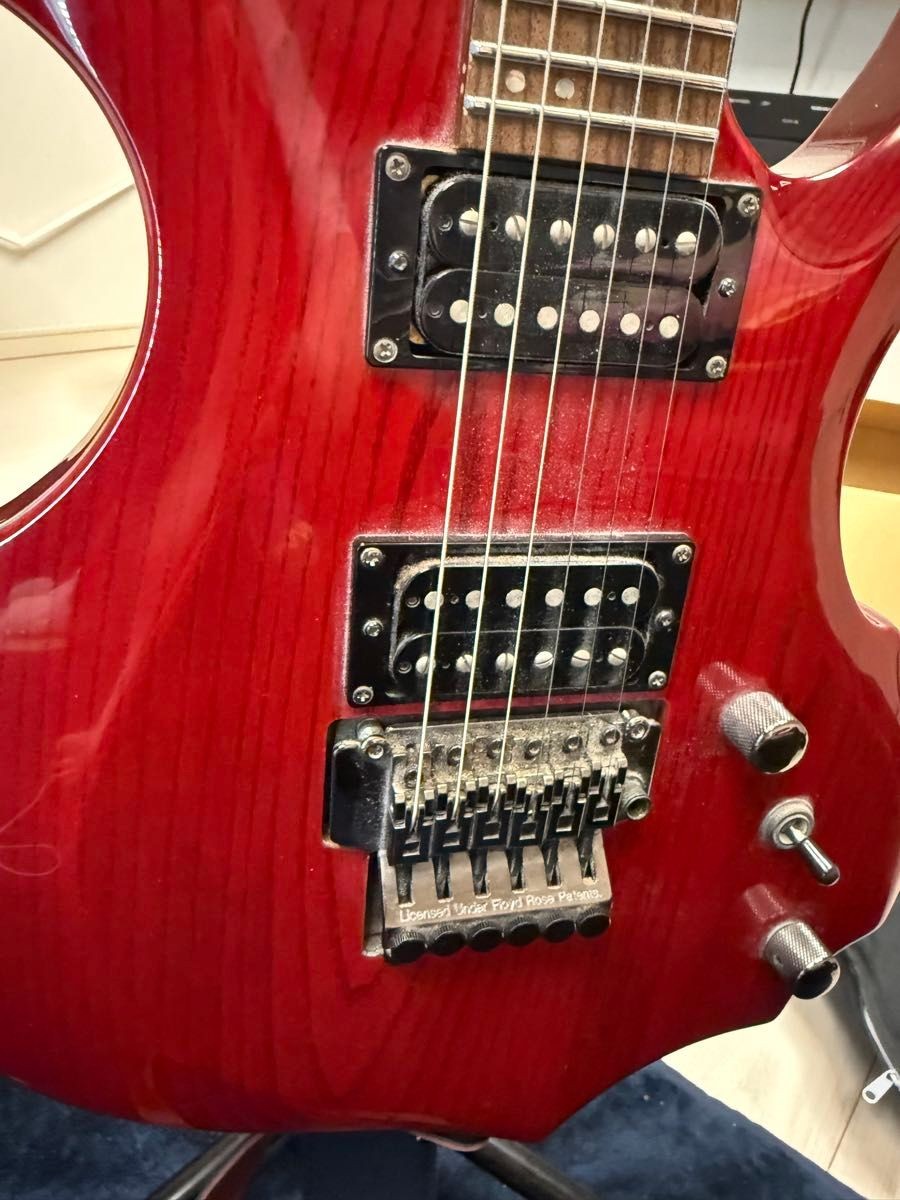 Grassroots Electric Guitar Ash Body 648mm Scale Bolt-on Floyd Rose