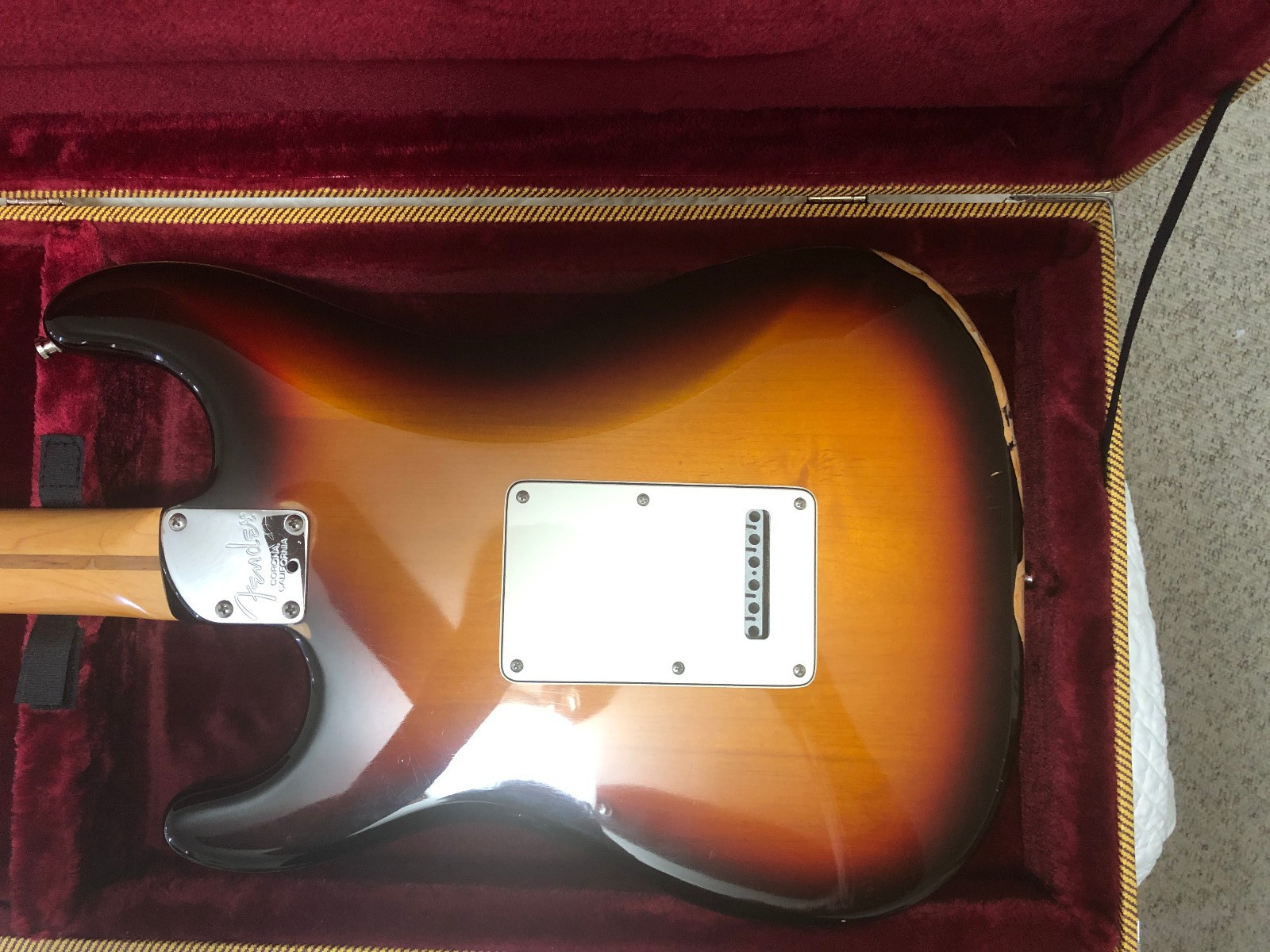 Fender American Deluxe Strat 2008 Body, 1998 American Standard Rosewood Neck