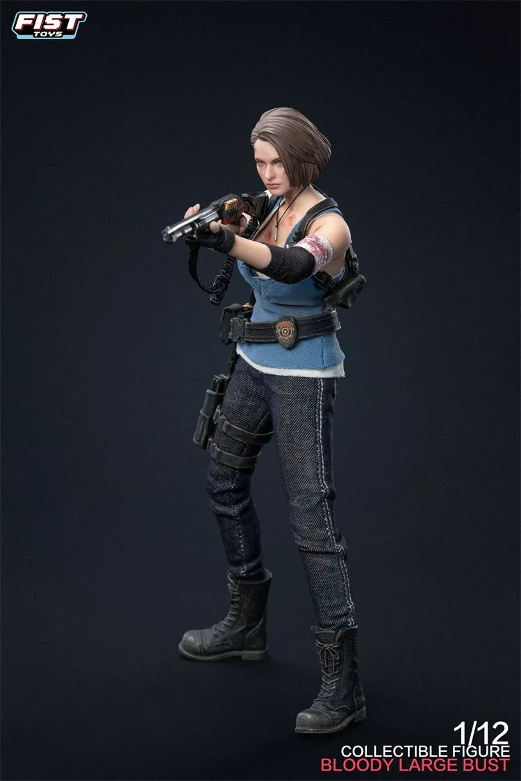 Presale** Fist Toys Jill Valentine Doomsday cop Bloody Version (Large bust)
