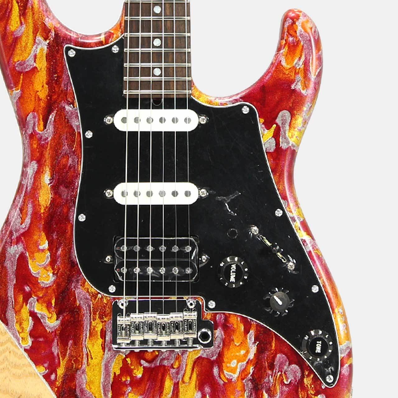 James Tyler Studio Elite Hd Ash / Rosewood Fire Shmear/Semi-Gloss 2023 Safe deli
