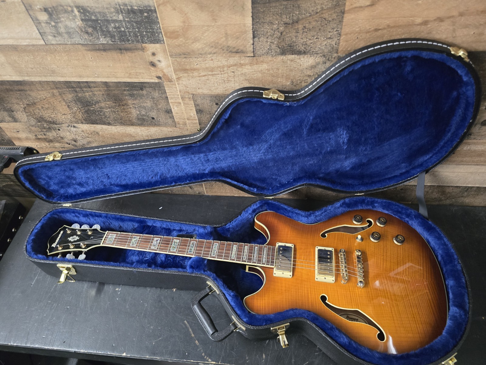 IBANEZ AS93-VLS Violin Sunburst, W/ Ohsc