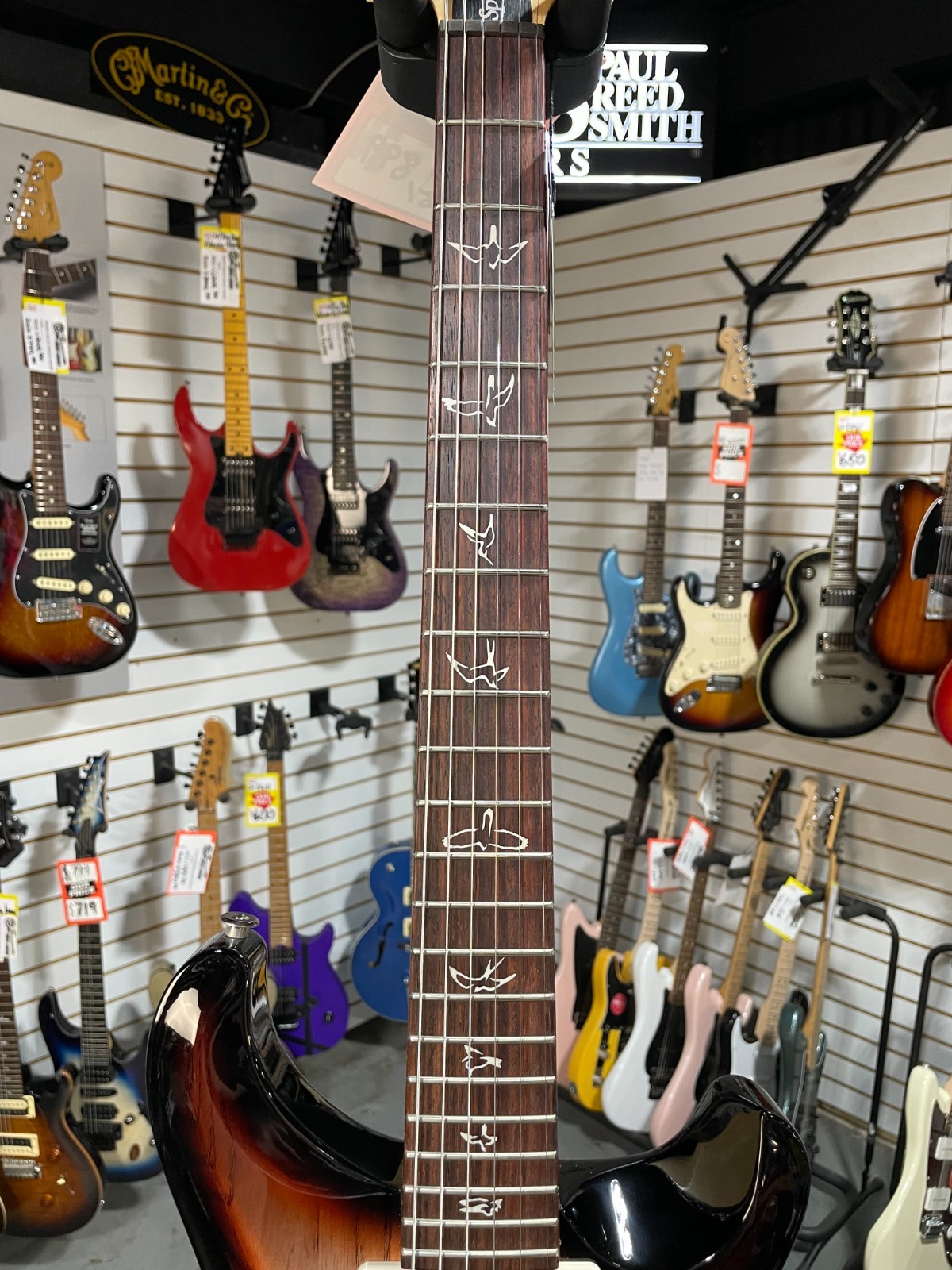 PRS Swamp Ash Special Electric Guitar -Jasper Smokeburst w/Gig Bag & PLEK*D #321