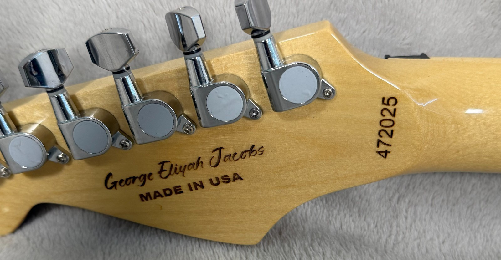 Jacobs Relic HandMade Electric Guitar/USA Hot Hand Wound Pickup Video/