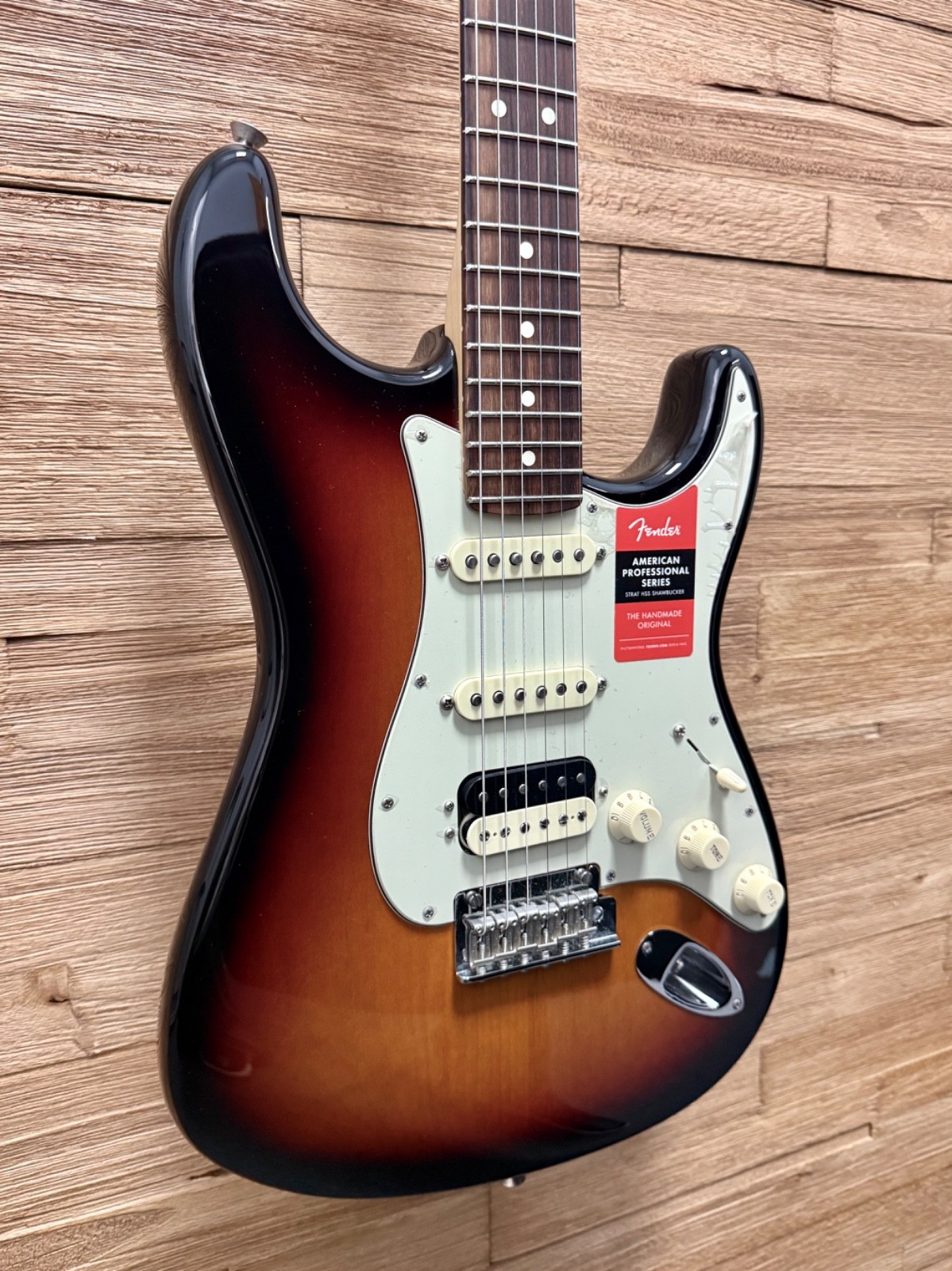 Fender American Professional HSS Stratocaster guitar-USA -2017- Sunburst w/OHSC