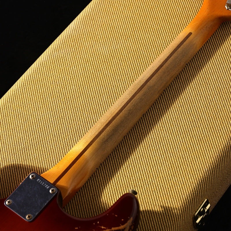 Fender CS MB 1957 Stratocaster Heavy Relic Violin Burst by Todd Krause [R111286]