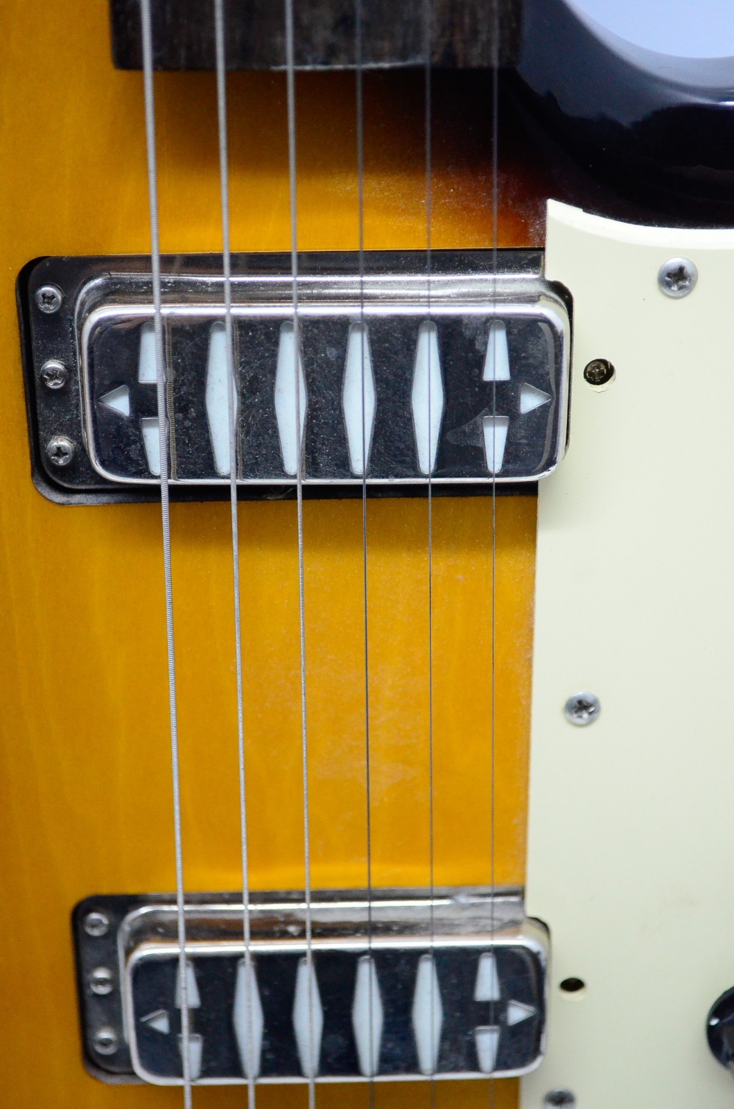 Eastwood Airline Bighorn Electric Guitar Signed by Stone Gossard of Pearl Jam