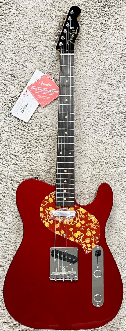 Fender Limited Edition Raphael Saadiq Telecaster Elec. Guitar, Dark Metallic Red